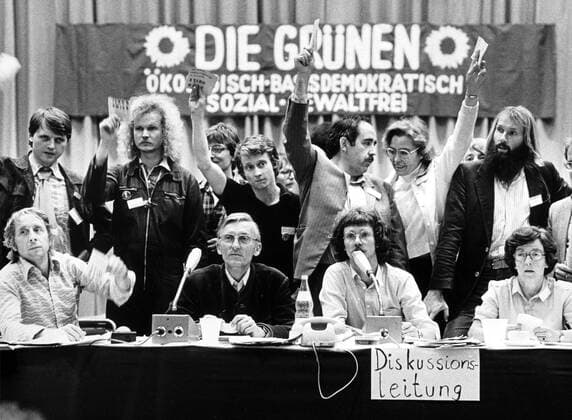 Diskussionsleitung anlässlich der 3. Bundesversammlung der - Grünen - in Dortmund