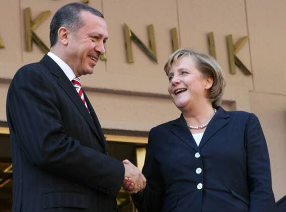 Bundeskanzlerin Angela Merkel (GER) und Premierminister Recep Tayyip Erdogan (TUR) in Ankara - 