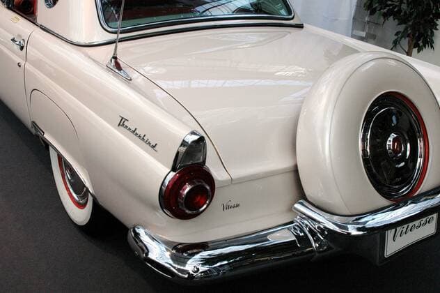 Ford Thunderbird (1956) während der - Auto Fair Copenhagen - in Kopenhagen - 