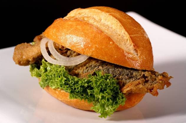 Fischbrötchen mit Brathering