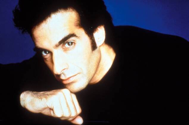 Magier David Copperfield (USA) anlässlich seines Programms - 15 Jahre Magie - in München