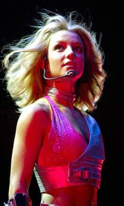 Sängerin Britney Spears (USA) anlässlich eines Konzerts in Maryland Heights -  (SLP2000071609)