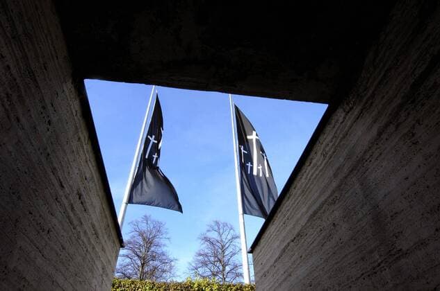 Volkstrauertag im Hofgarten am Grabmal des Unbekannten Soldaten in München