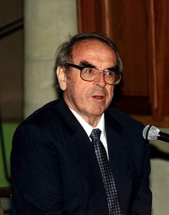 Theologe Prof. Dr. Jürgen Moltmann (GER) anlässlich eines Pressetermins in Tübingen