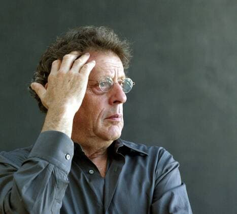 Komponist Philip Glass (USA) in Erfurt