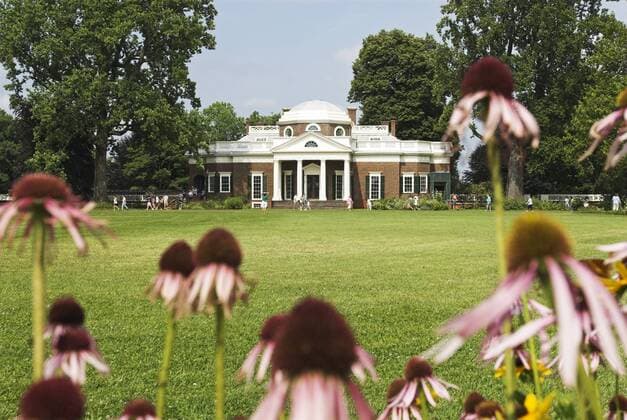 Monticello - Sitz des 3. Präsidenten der USA Thomas Jefferson - in Charlottesville iblger00117865
