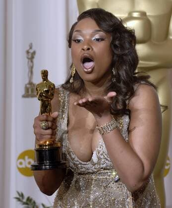 OSCARS: Beste Nebendarstellerin, Preisträgerinnen 2001-2010 Preisträgerin Jennifer Hudson (USA Schauspielerin) anlässlich der 79. Annual Academy Awards 2007 in Hollywood -  LAP20070225177