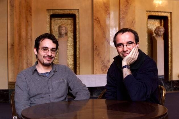 Regisseure Sergio Morabito (li.) und Jossi Wieler (beide GER) am Staatstheater Stuttgart