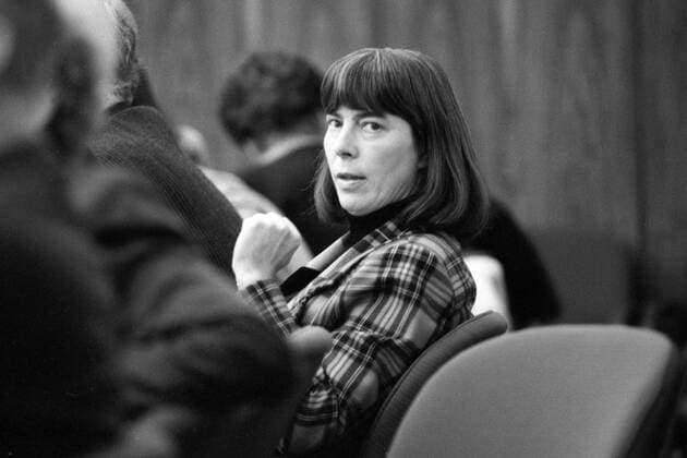Ingrid Matthäus-Maier (GER SPD) im Bundestag in Bonn