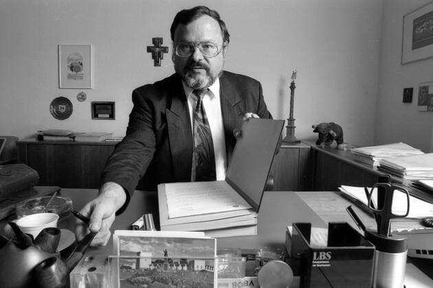 Johann Gerster (GER CDU) in Bonn
