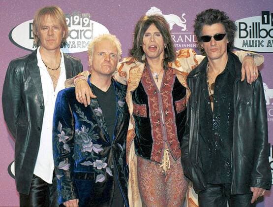 Aerosmith (USA) anlässlich der - Billboard Music Awards 1999 - in Las Vegas -  LVP99121008