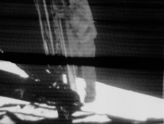 IMAGO History, Mondlandung der Apollo 11 am 20.07.1969 Astronaut Neil Alden Armstrong (USA) auf dem Mond während der Mission Apollo 11 -  - KSC99071504