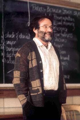 OSCARS. Bester Nebendarsteller. Preisträger 1991-2000 Szene aus dem Film - Good Will Hunting - mit Robin Williams (USA) -  (LAP98021025)