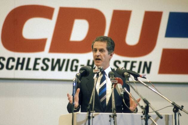 Uwe Barschel (GER CDU Ministerpräsident Schleswig-Holstein)
