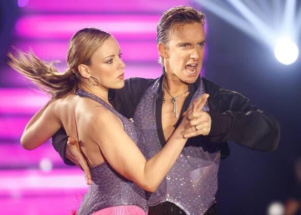 Sängerin Jasmin Wagner (GER) und Tänzer Hendrik Höfken (GER) anlässlich der RTL-Show - Lets Dance - in Köln