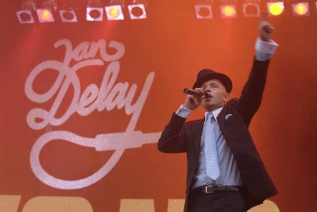 Rapper Jan Delay (GER) während eines Konzerts anlässlich des - Rock am Ring - Festivals in Nürburg