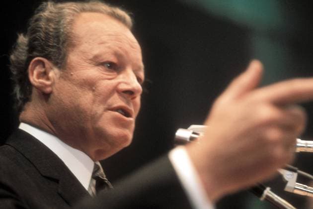 Bundeskanzler Willy Brandt (GER SPD)