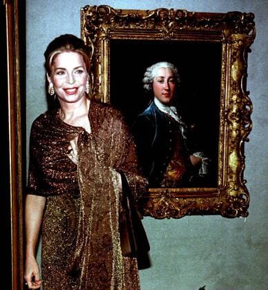 Königin Noor al Hussein von Jordanien (JOR) anlässlich der Benefit Dinner Party der Mentor Stiftung in New York -  (NYP97121604)