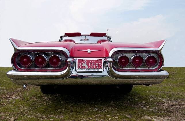 Heck eines Ford Thunderbird in München