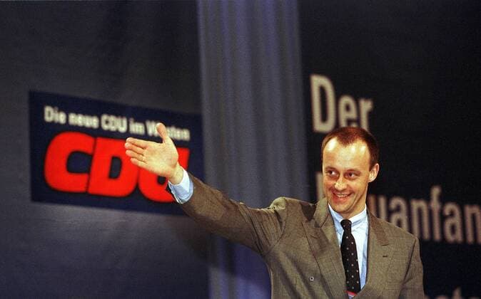 Friedrich Merz (GER CDU Vorsitzender der CDU Bundestagsfraktion) auf dem Landesparteitag der CDU in Köln