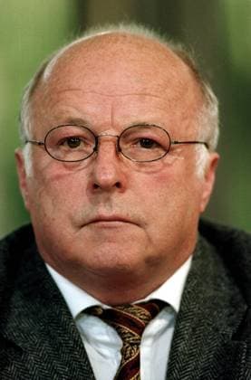Bundesarbeitsminister Norbert Blüm (GER CDU) in Bonn