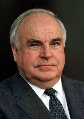 Bundeskanzler Helmut Kohl (GER CDU) in Bonn
