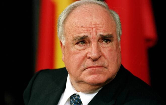 Bundeskanzler Helmut Kohl (GER CDU) in Bonn
