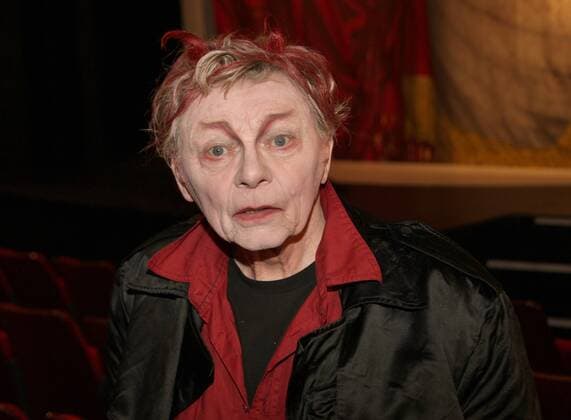 Schauspieler Uwe Friedrichsen (GER) nach einer Aufführung von Goethes - Faust - im Ohnsorg Theater in Hamburg