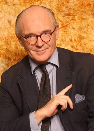 Schriftsteller Martin Mosebach (GER) während eines Fotoshootings in Mainz