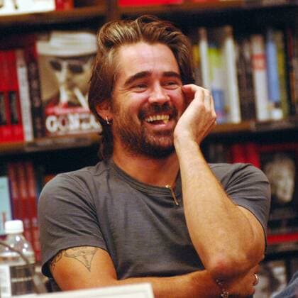 Schauspieler Colin Farrell (IRL) während der Präsentation der von ihm unterstützten Novelle - Click - bei Borders in New York City  (nyp2007102208)