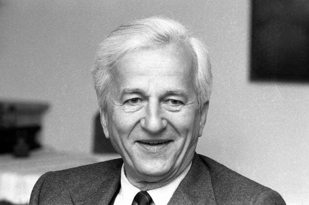 Richard Von Weizsäcker (GER CDU-Landesvorsitzender und Regierender Bürgermeister von Berlin)