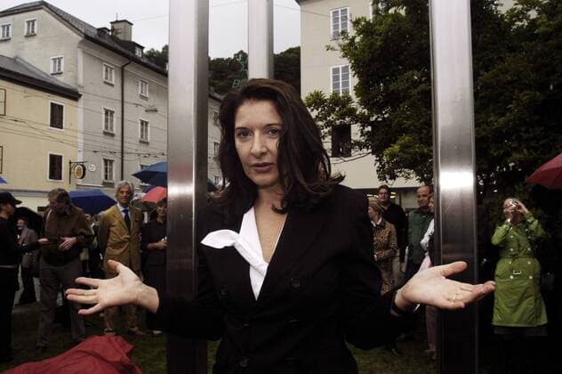 Künstlerin Marina Abramovic
