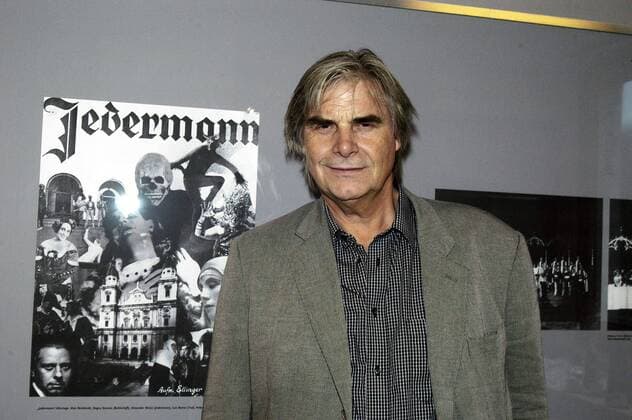 Schauspieler Peter Simonischek in Salzburg