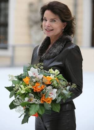 Schauspielerin Gudrun Landgrebe anlässlich einer Pressekonferenz zum Semper Opernball 2007 in Dresden