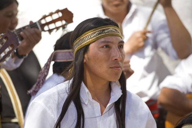 IMAGO Nature: Unsere Erde, Naturschutz, Indigene Völker Mann der Mapuche-Indianer in San Pedro de Atacama - Chile (iblhan00604081)