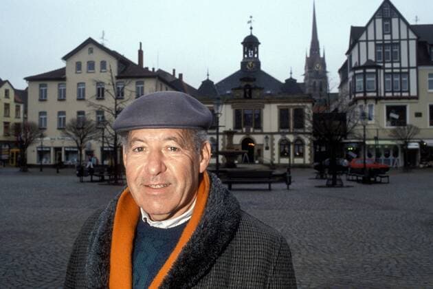 Schriftsteller Sally Perel in seiner Heimatstadt Peine