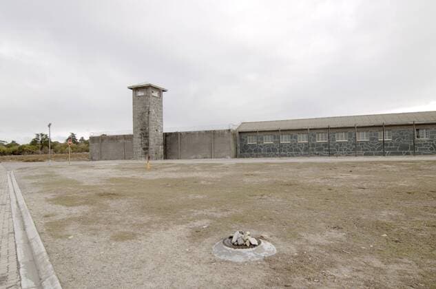 IMAGO History, Ende der Apartheid in Südafrika: 1990-1994 Gefängnis auf Robben Island - Südafrika iblkns00739025