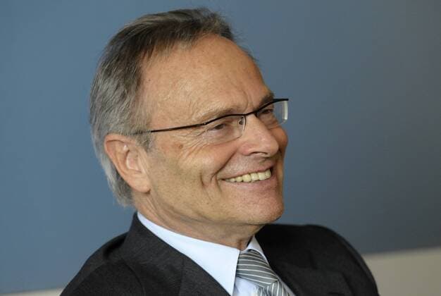 Günther Fielmann (Vorstandsvorsitzender Fielmann AG) in Hamburg
