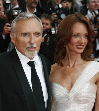 Schauspieler Dennis Hopper und seine Frau Victoria Duffy anlässlich der 61. Filmfestspiele in Cannes  (CAN20080514818)