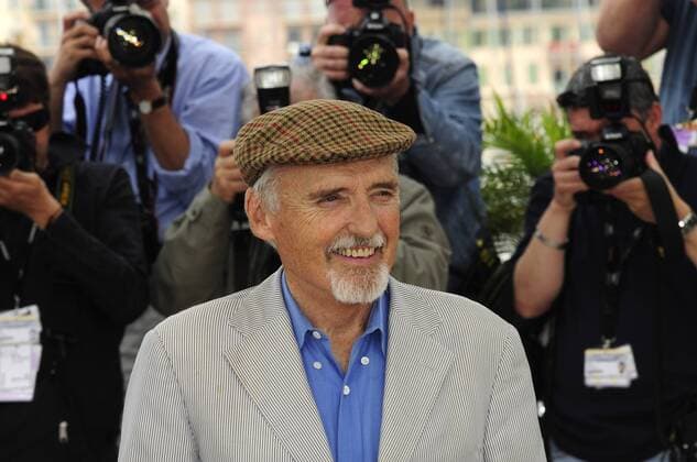 Schauspieler Dennis Hopper anlässlich der Premiere von - The Palermo Shooting - im Rahmen der 61. Internationalen Filmfestspiele von Cannes 