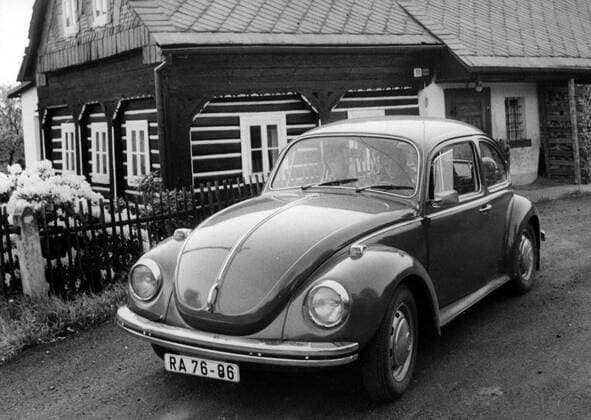 VW-Käfer im Spreewald