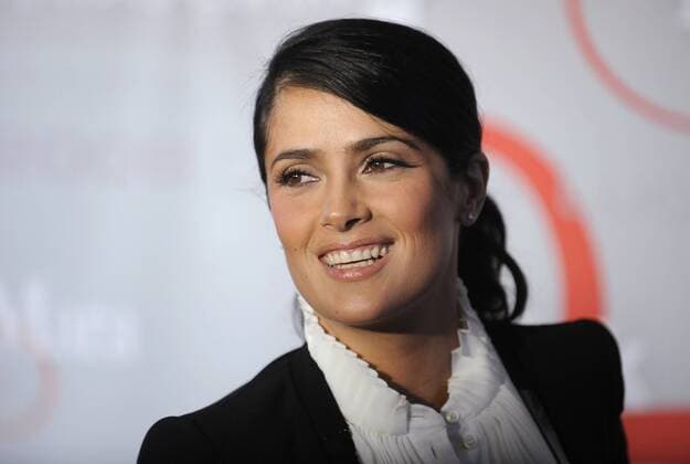 Schauspielerin Salma Hayek anlässlich der Verleihung der Crystal + Lucy Awards 2008 in Beverly Hills -  (lap20080617105)