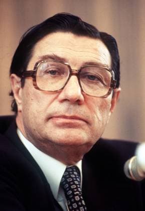 Innenminister Werner Maihofer (Deutschland FDP)