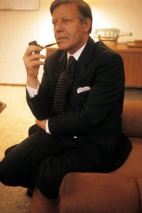 Finanzminister Helmut Schmidt (Deutschland SPD)