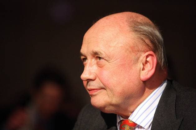 Bankier Friedrich von Metzler anlässlich der Euro Finance Week 2008 in Frankfurt am Main