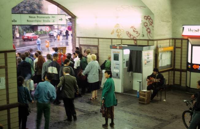 S-Bahnhof Hackescher Markt in Berlin Mitte