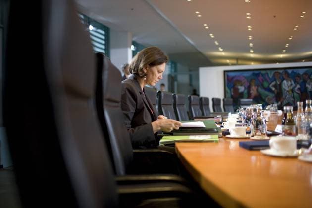 Verbraucherschutzministerin Ilse Aigner (Deutschland CSU) anlässlich der 133. Sitzung des Kabinetts in Berlin