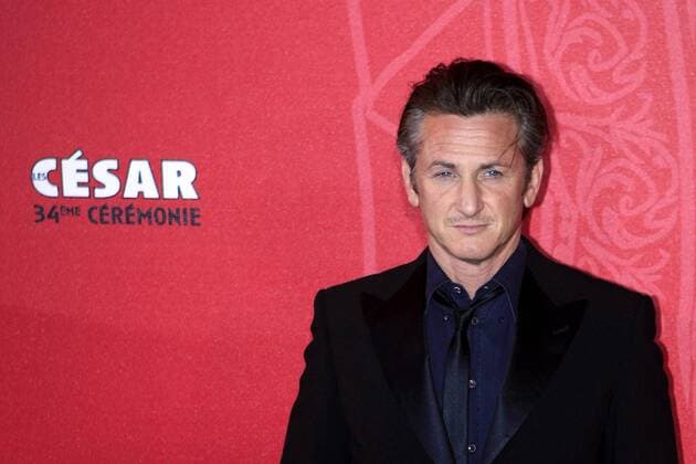 Schauspieler Sean Penn anlässlich des 34. Cesars in Paris 