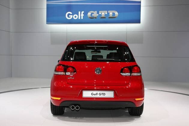 Weltpremiere für den VW Golf GTD auf der Auto Mobil International in Leipzig