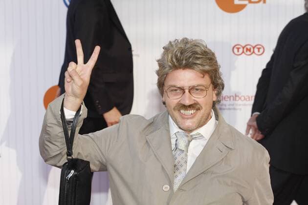 Komiker Hape Kerkeling (als Horst Schlämmer) anlässlich der Verleihung des Deutschen Filmpreises in Berlin